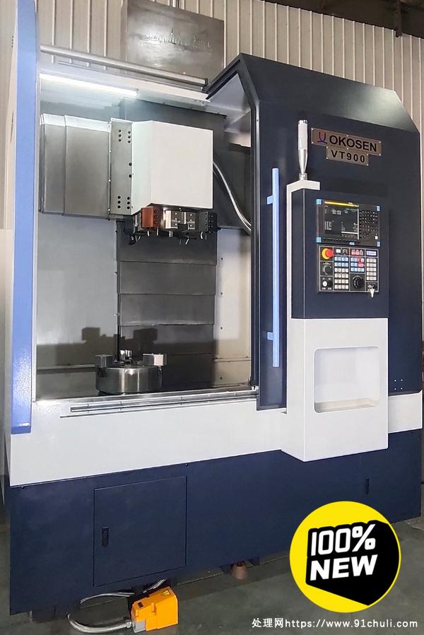

FANUC oiTF数控立式车床，900×800mm