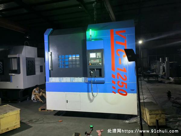 

VTC1250数控立式车床用户定制款加工轮毂设备