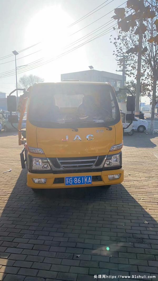 转让个人二手140马力蓝牌清障车