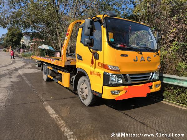 

江淮骏铃v6清障车，23年6月，2.6万，个人车，提档