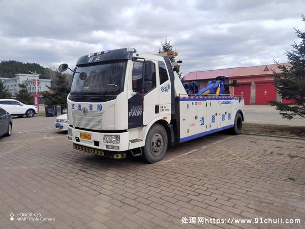 

2018解放J6L清障车 220马力 6.4万公里