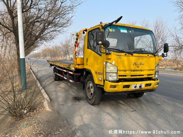 

低价庆玲700P粤海救援清障车7.2米板车况好一拖一