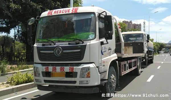 转让个人二手东风天锦VR全八吨黄牌清障车
