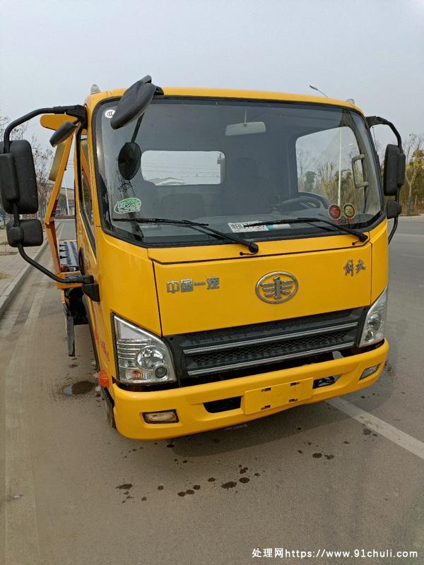 

解放虎V锡柴130清障车，3600轴距，6档，包提档
