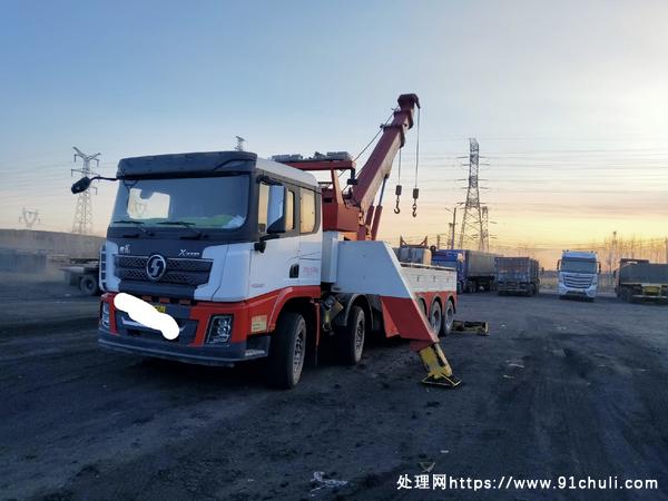 

22年陕汽旋转吊清障车极品车况