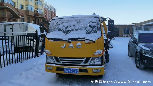 

江淮帅铃E清障车 国六康明斯 130马力 5挡到手干活
