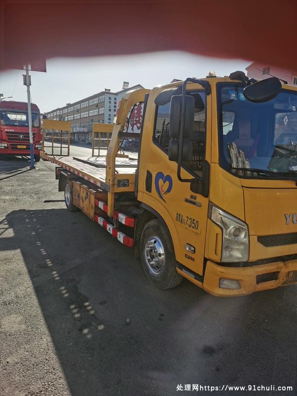 

18年国五5吨后拖4吨绞盘清障车