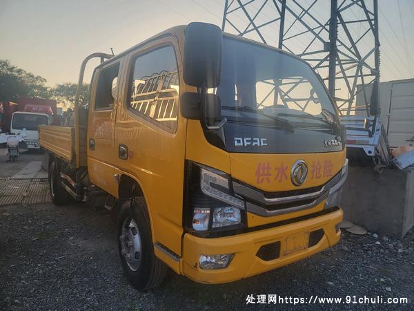 

转让东风多利卡蓝牌双排座工程车2019年5万多公里