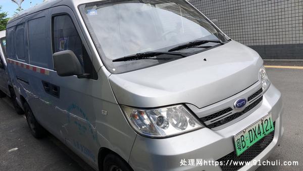转让个人二手开瑞2代5021纯电动货运面包车