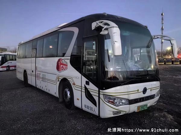 

申龙50座纯电动客车极品车况200公里续航北方配置