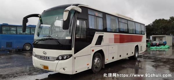 

南京金龙48座新能源电动客车公路客运北方版营运证齐全