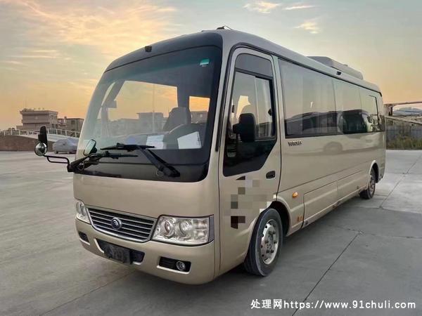 

宇通20座考斯特新能源纯电动，极品车况，厦门