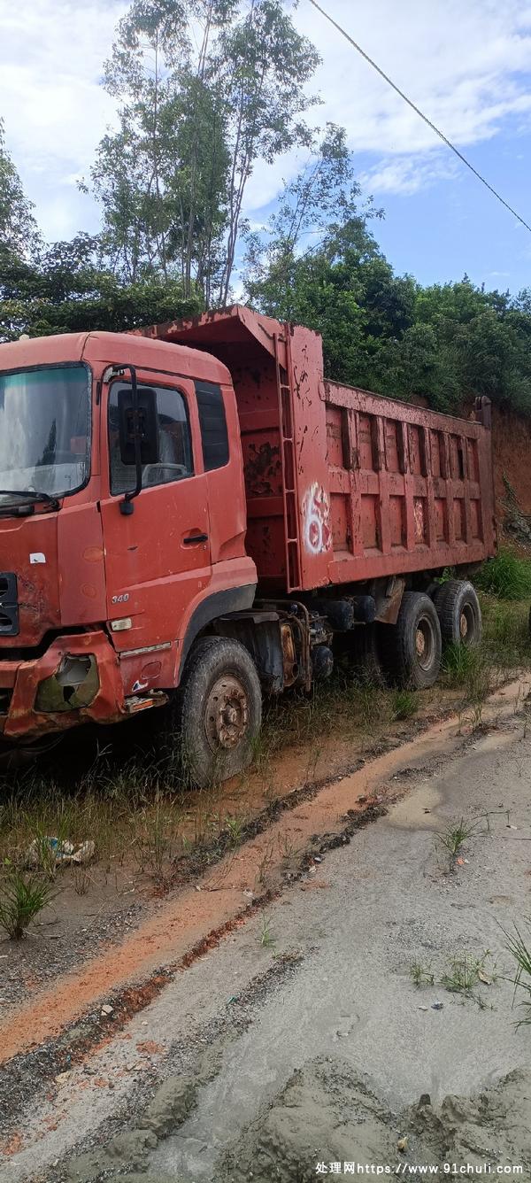 

东风天锦后八轮泥头车，340匹，22方，车况完美