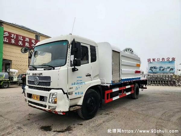 转让个人二手国五东风天锦100米抑尘雾炮车