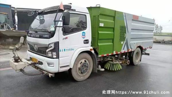 

东风多利卡洗扫车21年2月上牌精品车况13万
