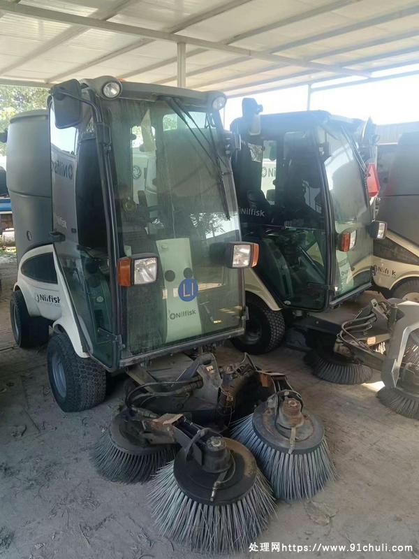 

力奇扫地车湿扫高压清洗燃油车