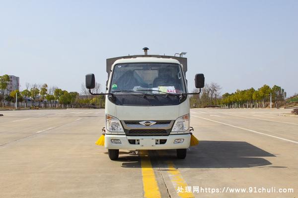 转让个人二手福田小卡4方蓝牌洗扫车