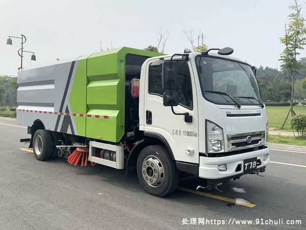 转让个人二手比亚迪T7纯电动新能源洗扫车