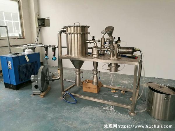 

转让气流粉碎分级机附件齐全