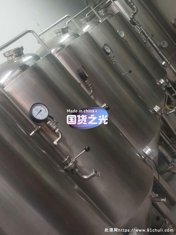 

酿酒设备转让，6发酵罐+1.2吨冰罐