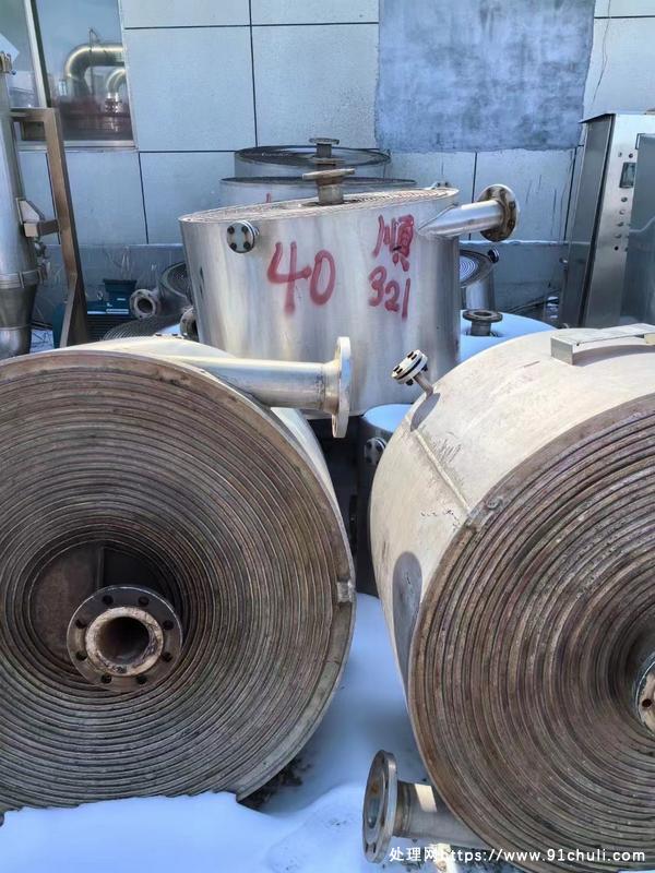 

不锈钢321螺旋板换热器40-83平方
