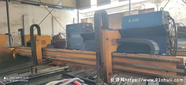 

龙门6米跨距等离子切割机，双华远200，松下驱动