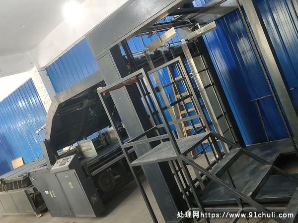 转让上海工欣1300型半自动裱纸机