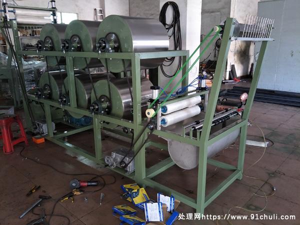 

六筒立式整烫定型机定制8-12筒高温胶布/铁氟龙