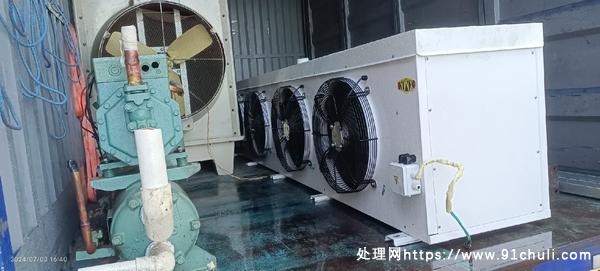 

20匹冷库机组全新未使用运行仅20小时