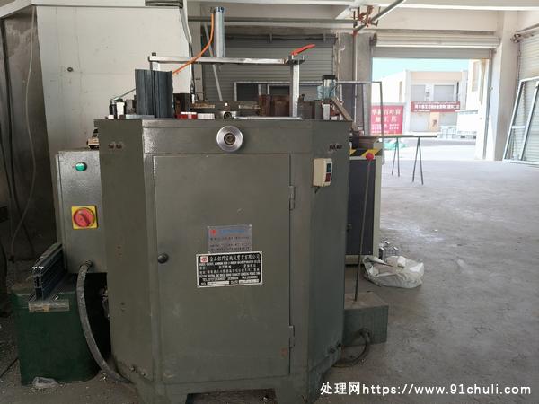 

断桥门窗设备下沉式组角机9成新广东金工功能完好