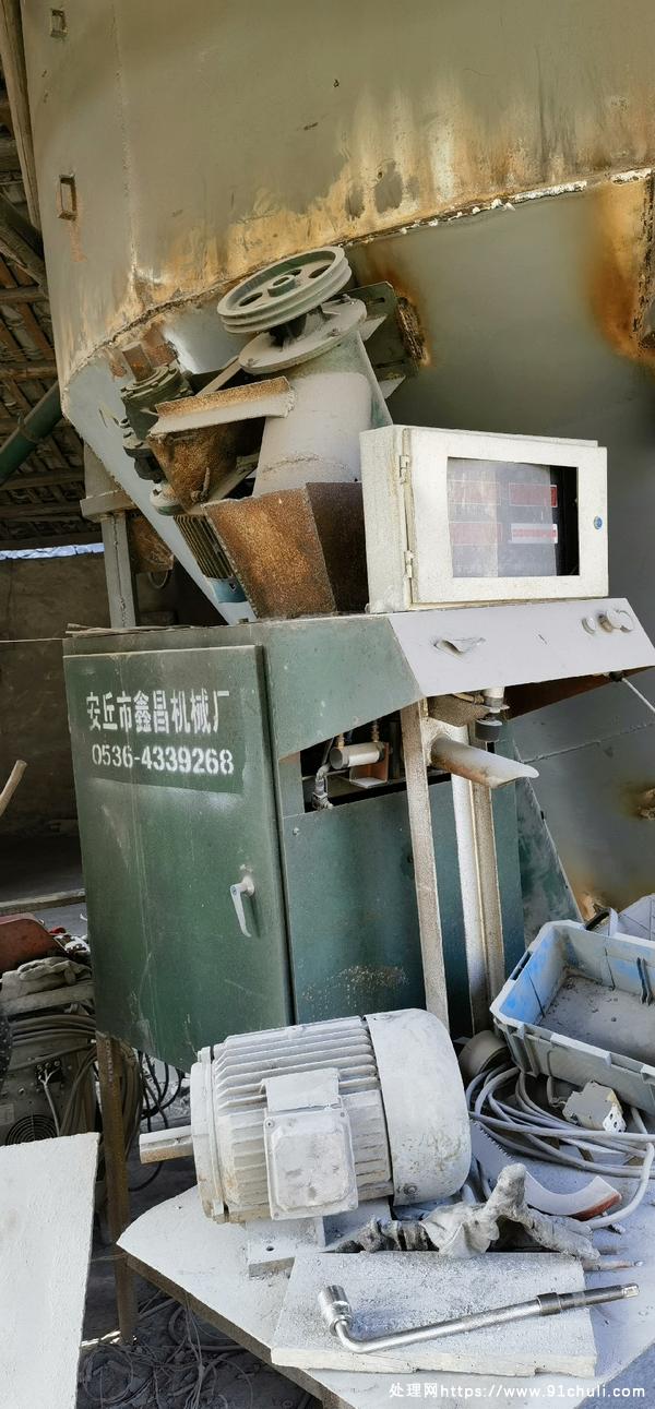 

全新电脑水泥包装机装机一次未成功电机未安装