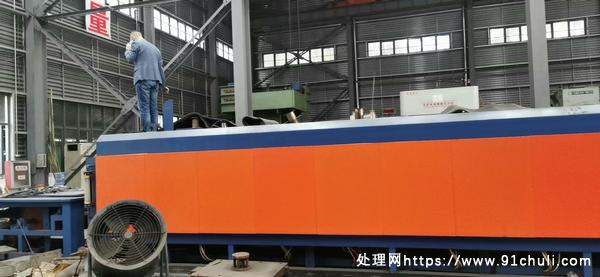 

宁波赛菱635mm网带烧结炉1200度全新特价