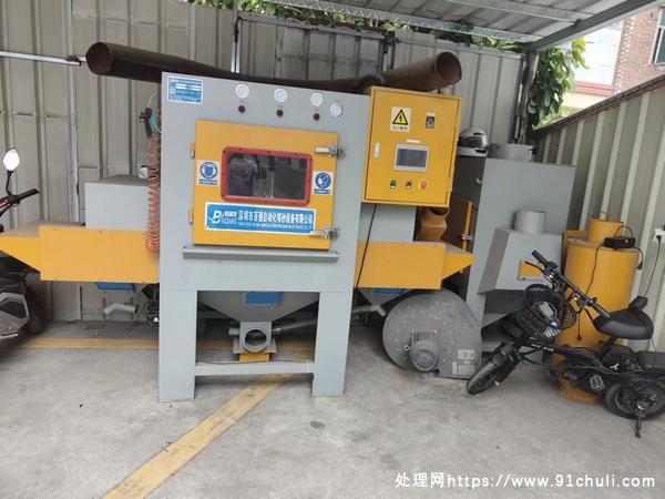 

全自动喷砂机99新升级双过滤器3把喷头进料口500