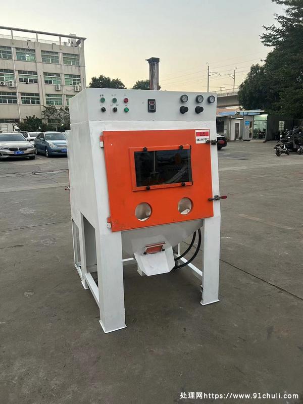 

自动滚栏喷砂机9成新2支喷枪配件齐全即插即用可物流