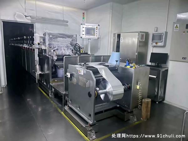 

日本平野善营750x24m涂布机全新蒸汽