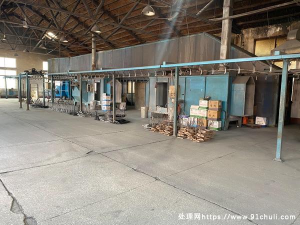 

童车喷塑流水线出租200米 喷塑设备+加热设施+环保设施